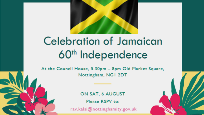 Jamaica 60th – Nottingham – Jamaican Diaspora UK